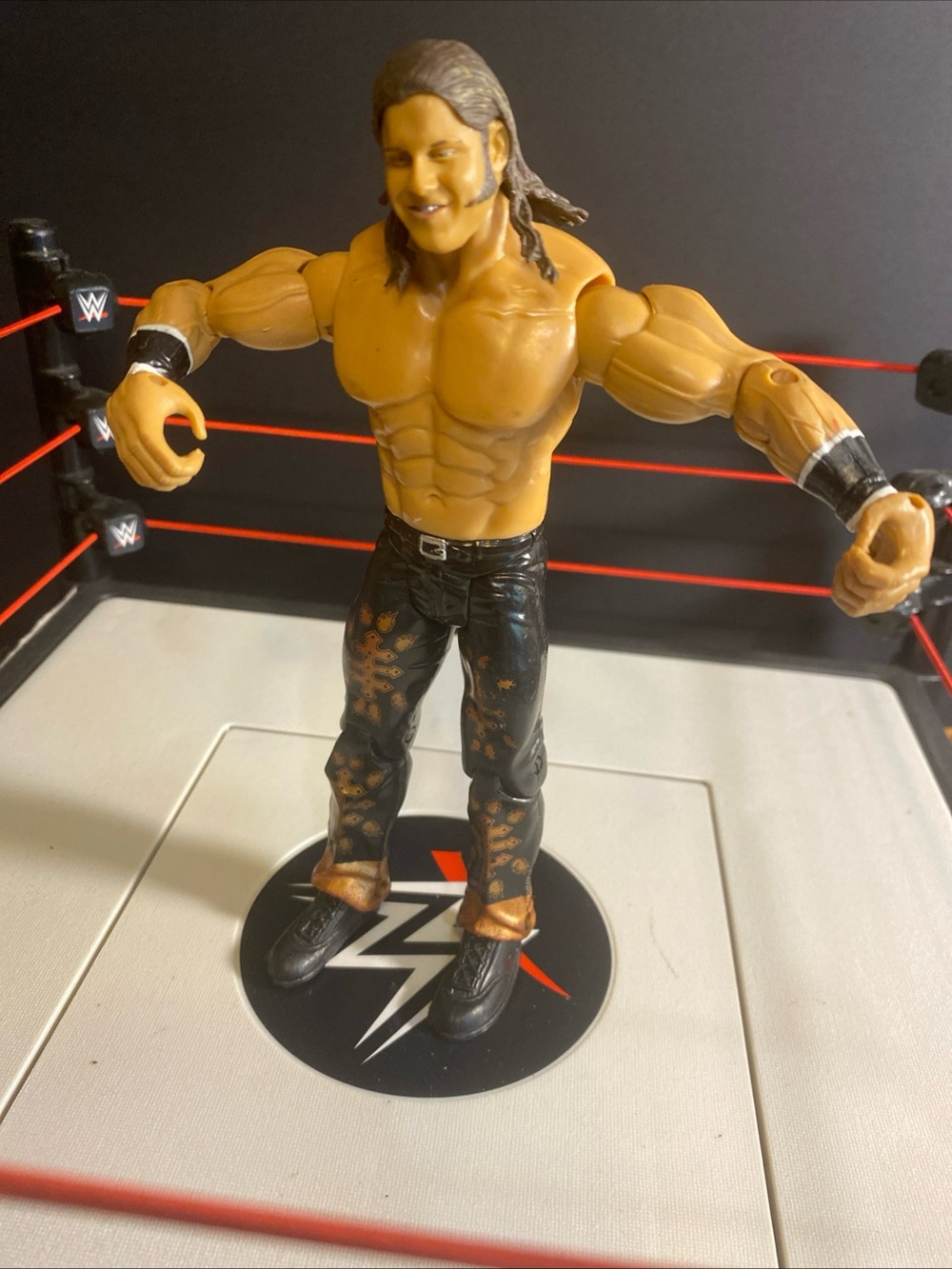 Johnny Nitro John Morrison WWE 2003 Jakks Pacific Wrestling Action Figure